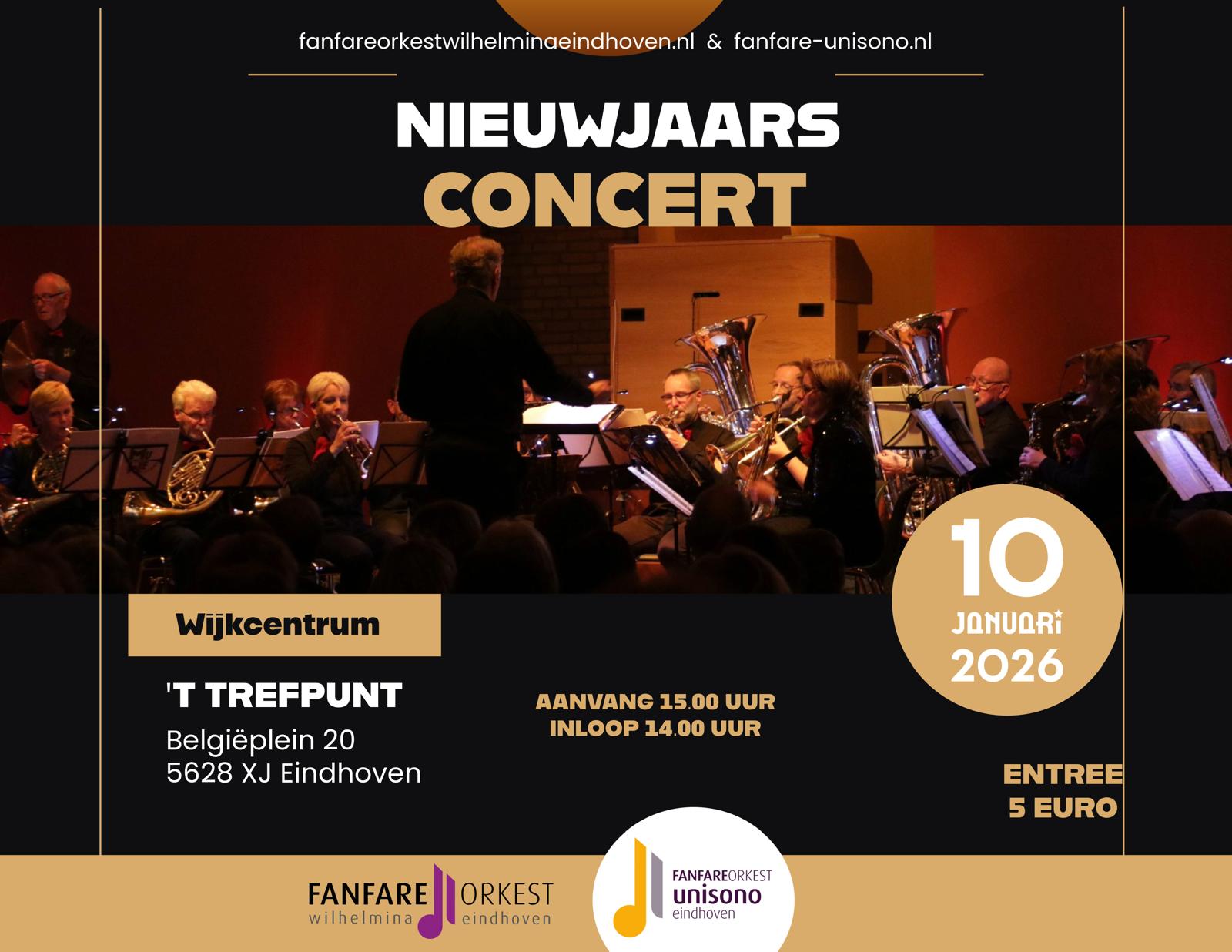 Nieuwjaarsconcert 2026 – Wilhelmina en Unisono
